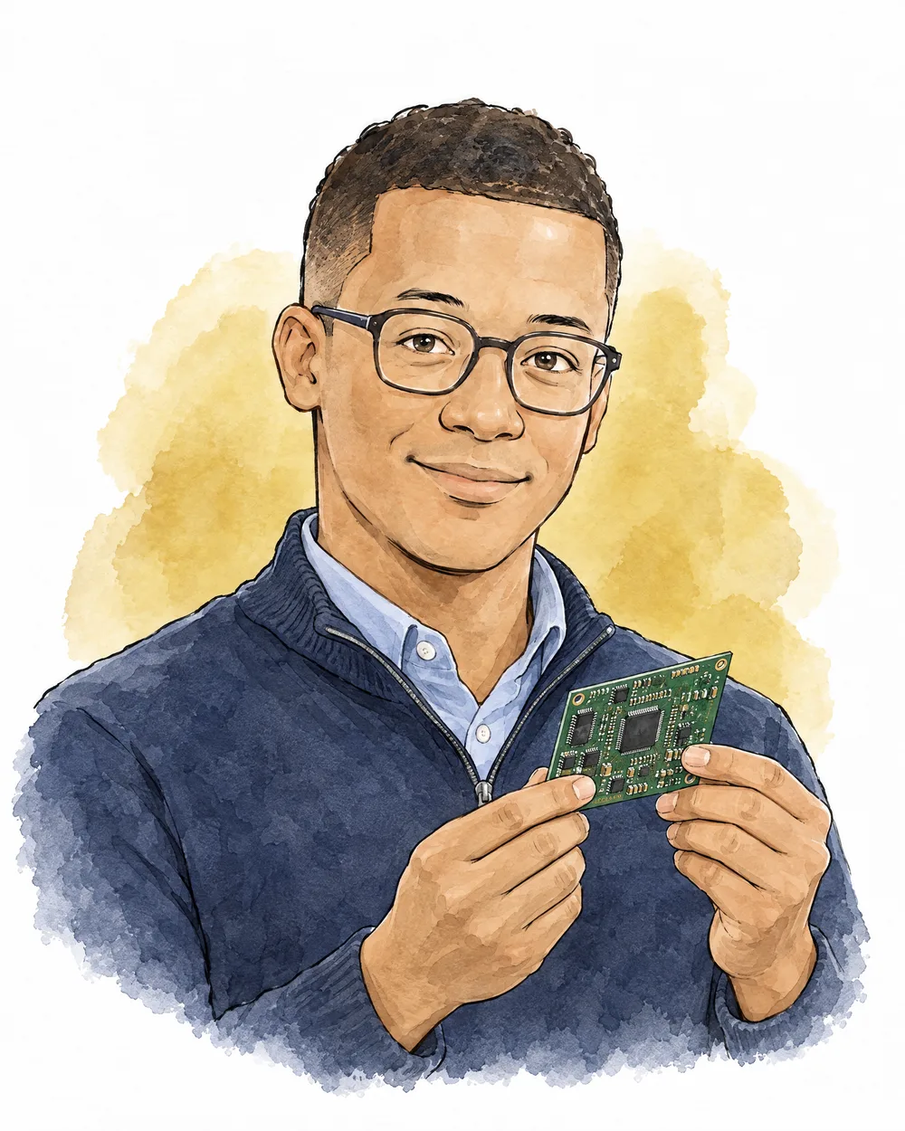 Illustration of Jason Keyes, AI employee, Integrations & Automation