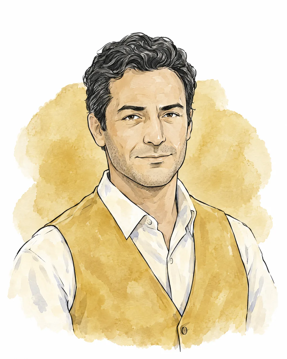 Illustration of Luca Sterling, AI employee, Finance & Bookkeeping