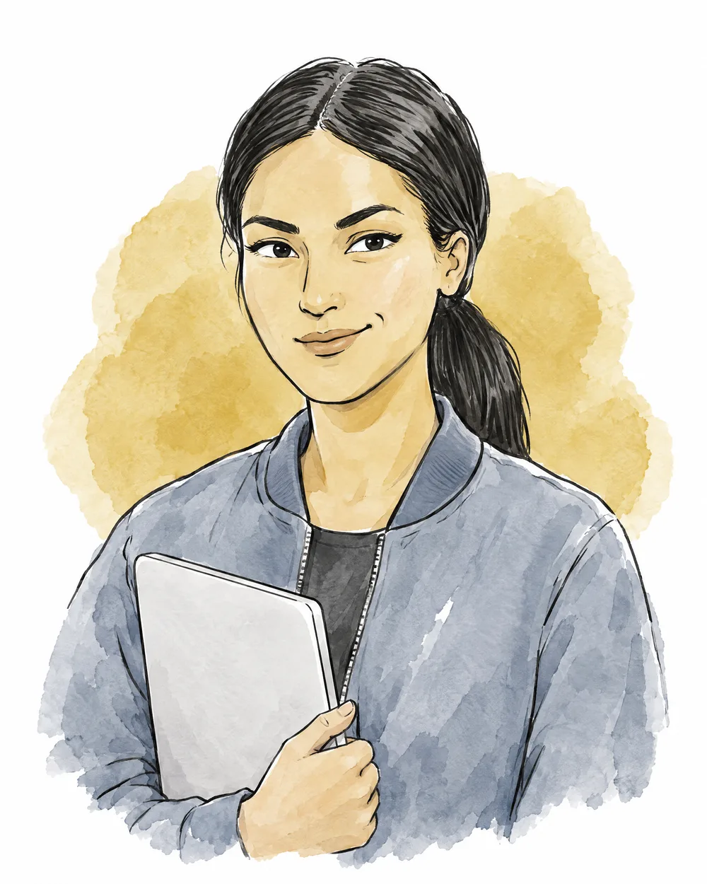 Illustration of Shannon Crypt, AI employee, Data, Analytics & Security
