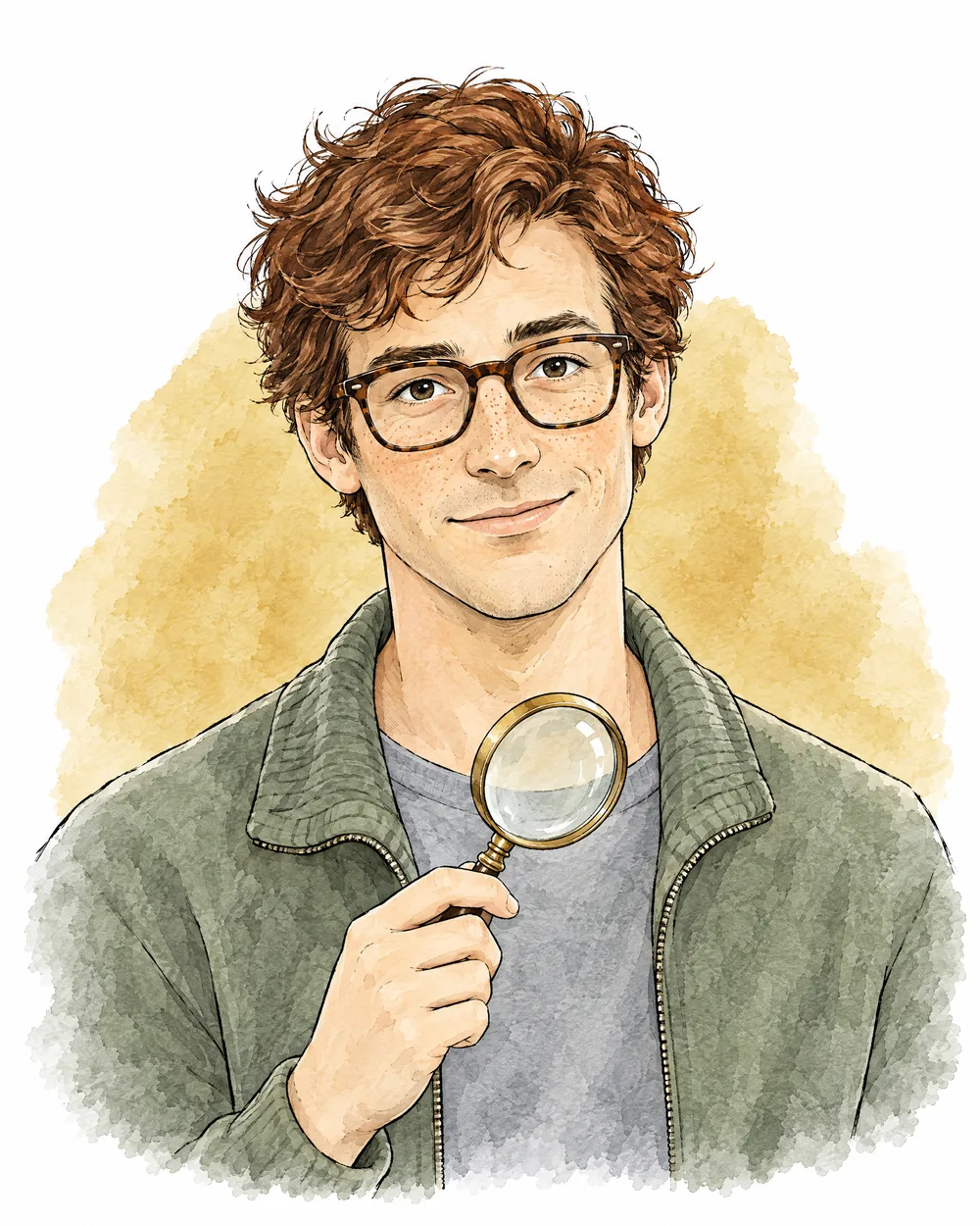 Illustration of Tim Burn, AI employee, Search & AI Visibility