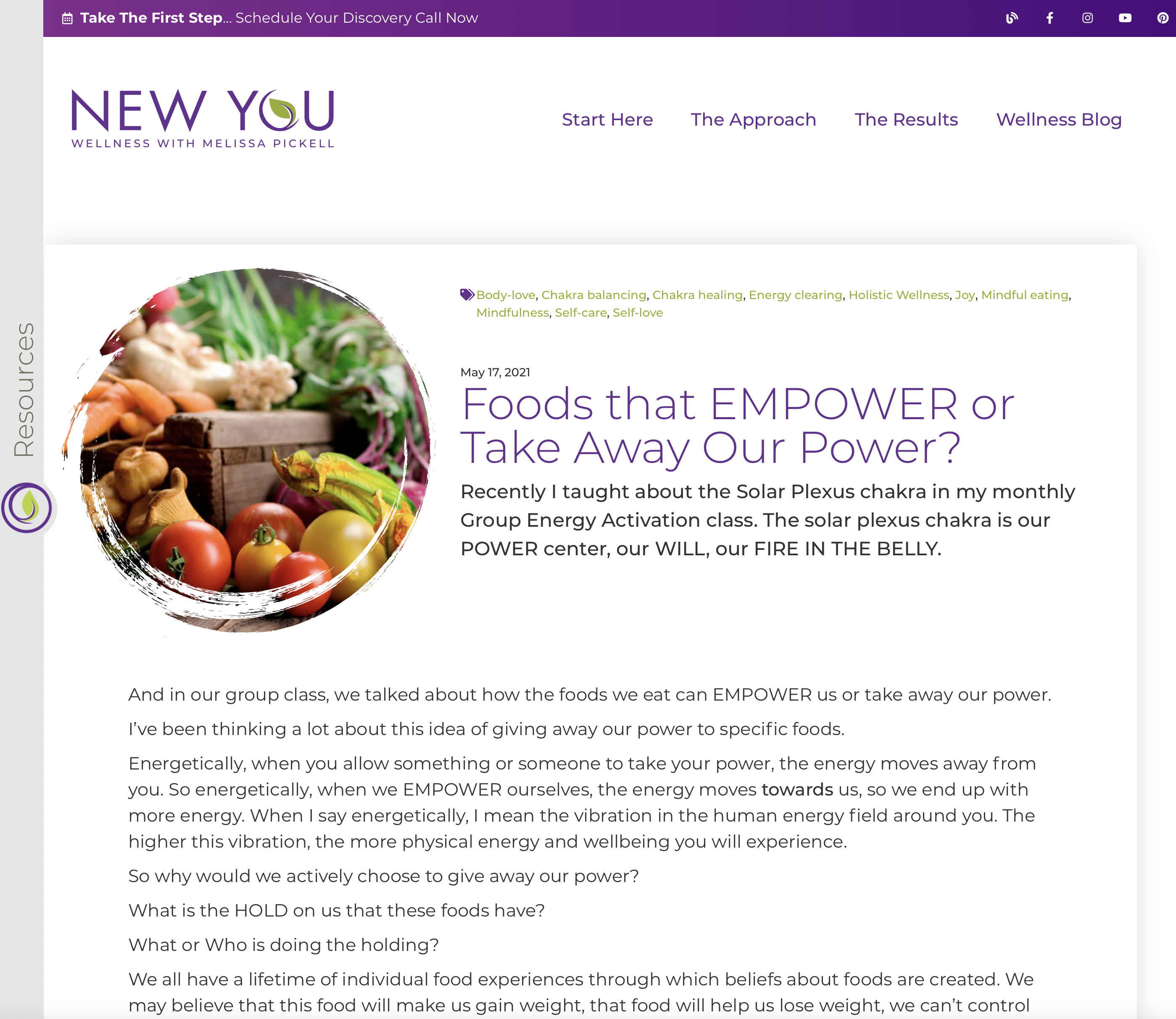 Wellness Rebrand, Melissa Pickell, supporting work
